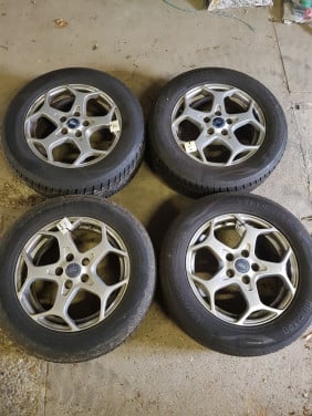 Winterbanden op lichtmetalen velgen Ford
