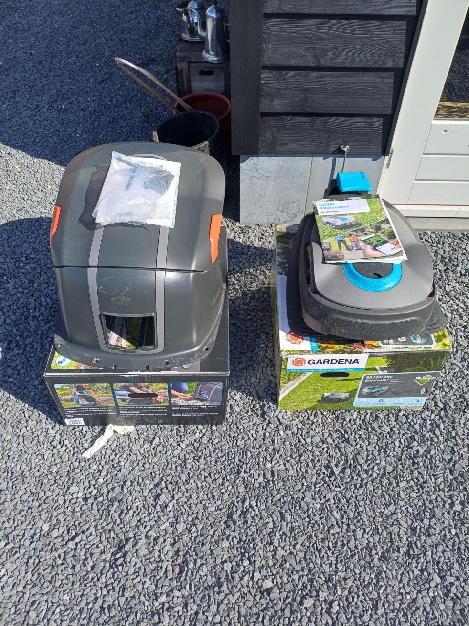 Gardena robotmaaier Sileno city 470 bluetooth incl station