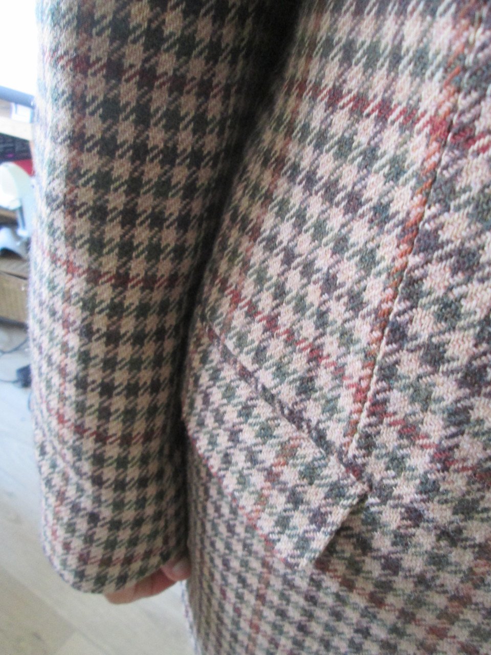 Wollen herenblazer