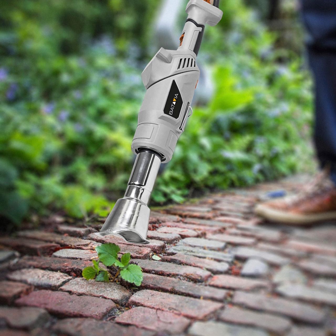 Multifunctioneel: onkruidverdelger heteluchtpistool en BBQ-aansteker in één