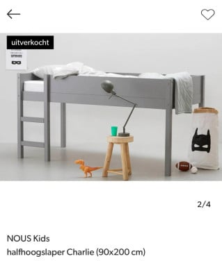 Half Hoogslaper Nous Kids