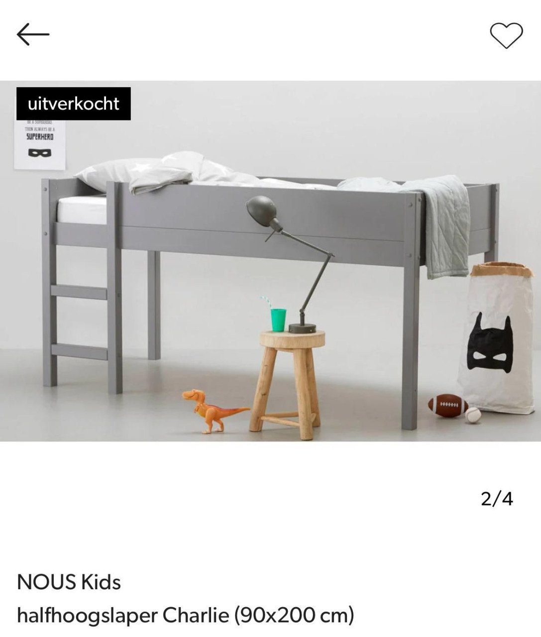 Half Hoogslaper Nous Kids