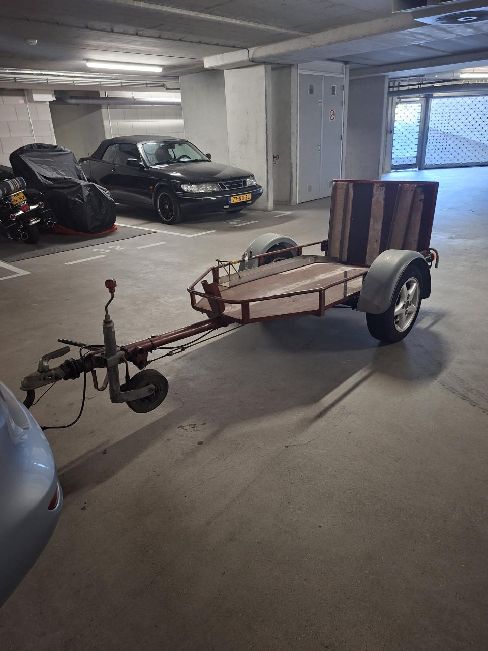 Kar voor scootmobiel en fiets