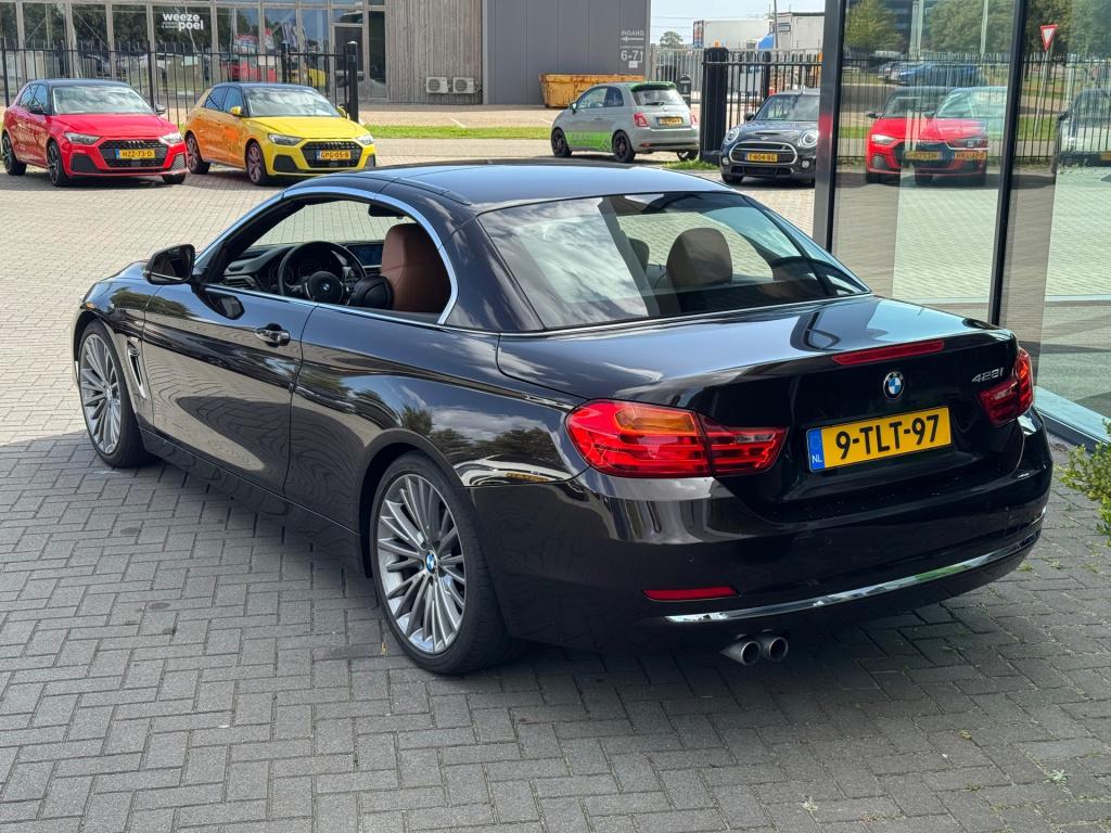 BMW 4 Serie cabrio 428i high executive * nl auto nap * stoel + nek verwarmi