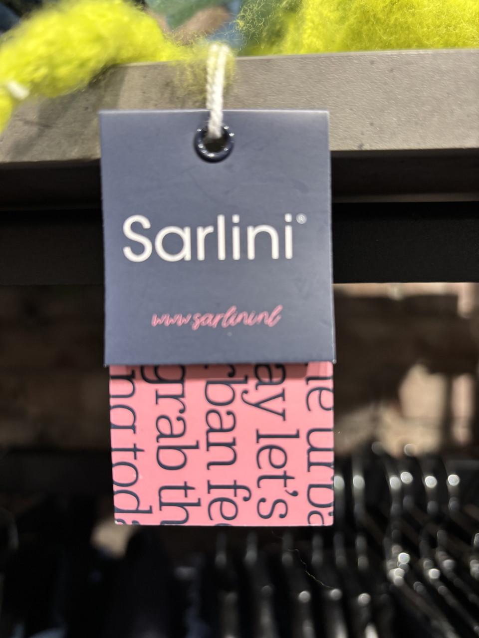 Sarlini sjaal en muts groen