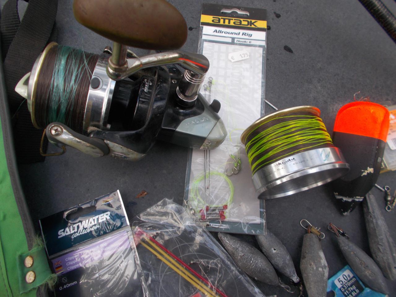 Complete strand / zeehengelset