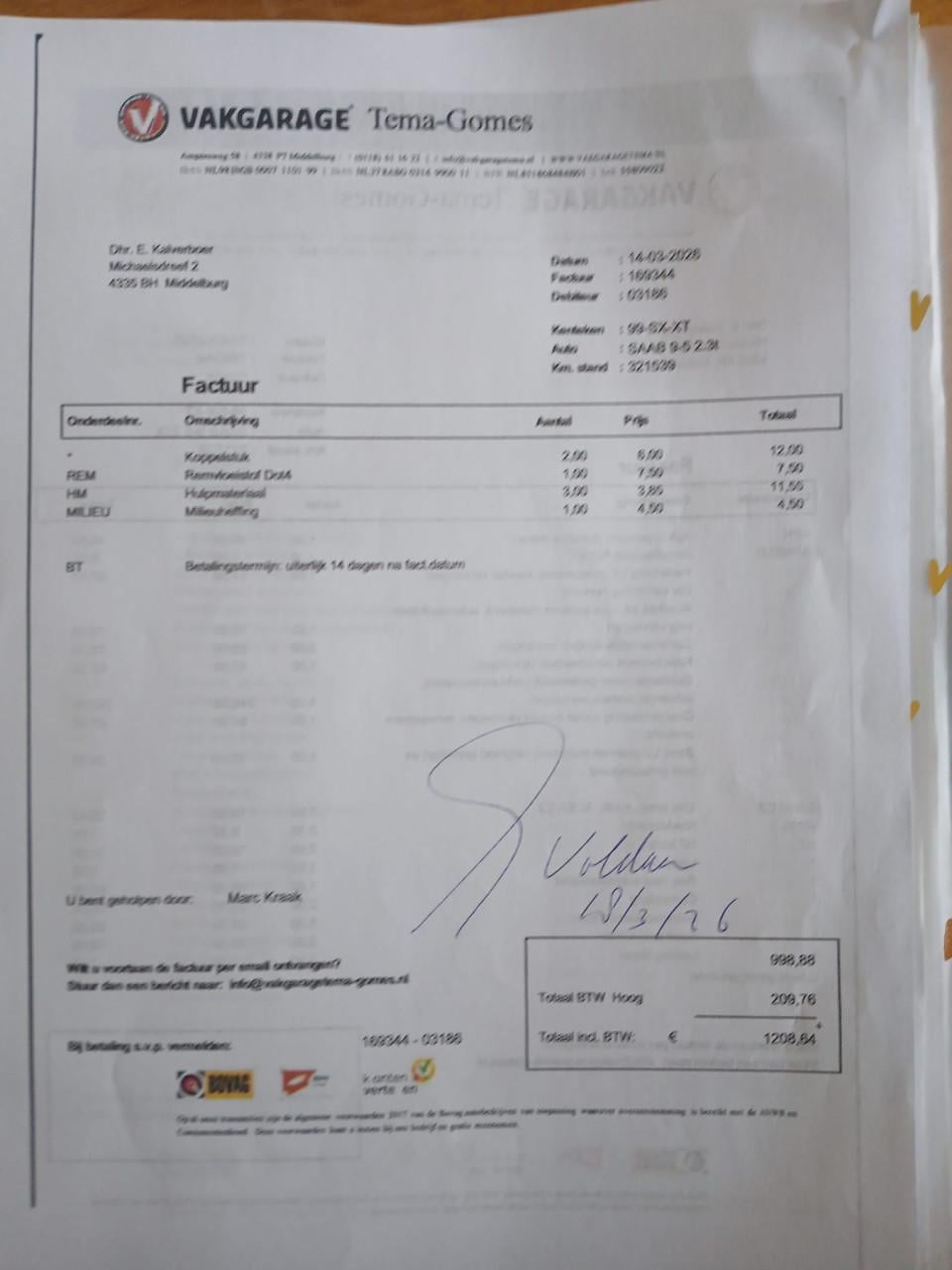 Saab 9-5 Estate 2.3T Linear Business