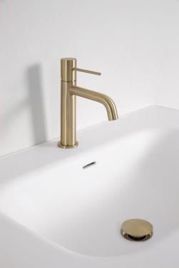Wastafel kraan messing 2 stuks
