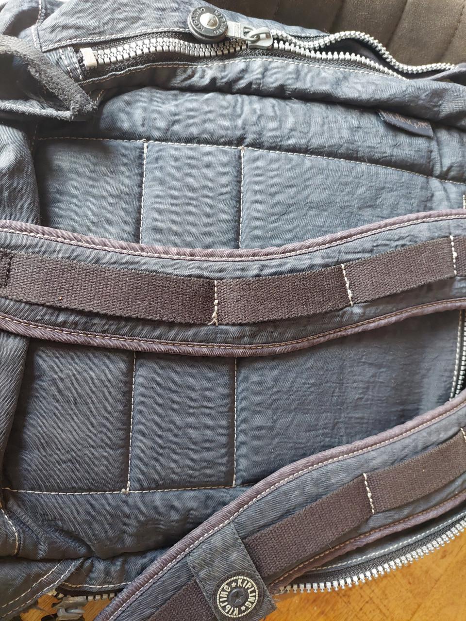 Jeansblauwe Kipling rugtas