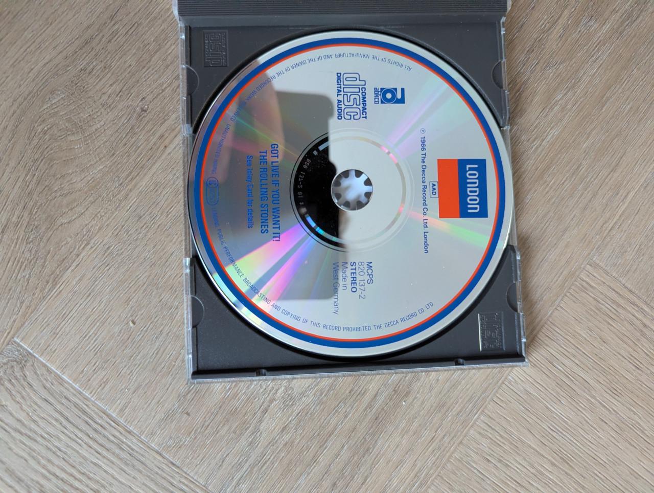 The Rolling Stones CDs - Rolled Gold en Got Live cd