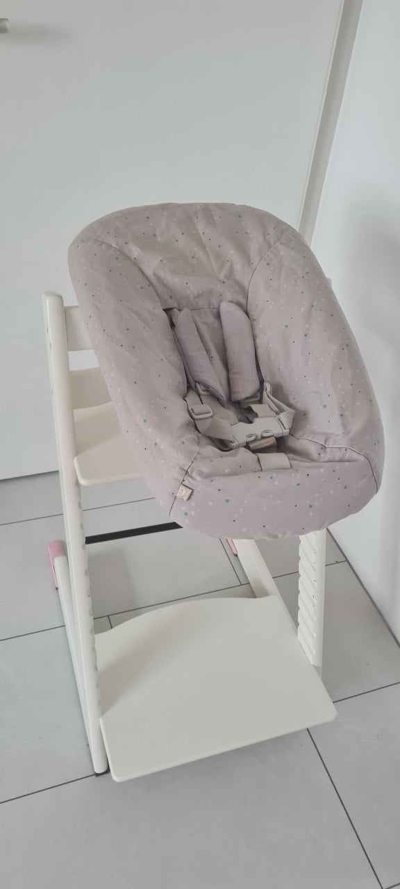 Stokke Triptrap stoel + Newbornset + Babyset + extra