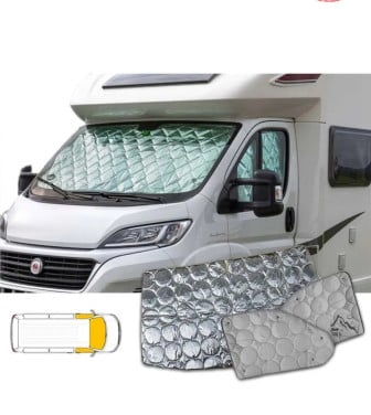 Raam isolatie voor camper