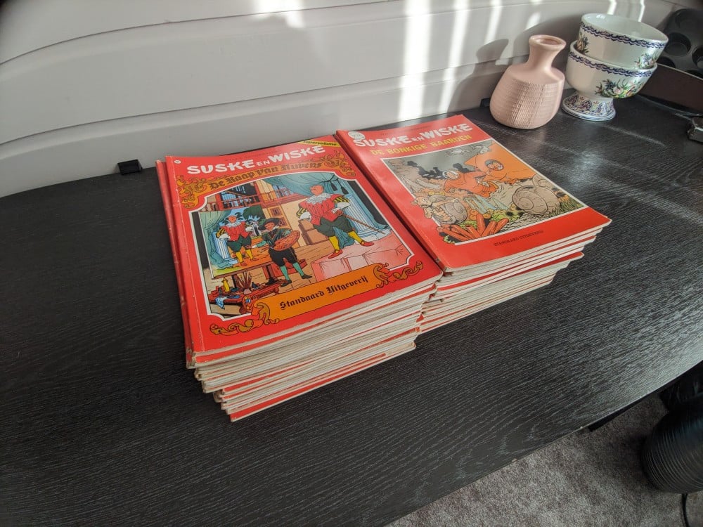 Stripboeken suske en wiske