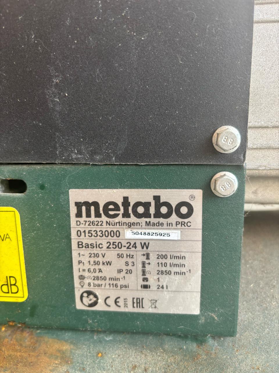 Metabo compressor 250-24 W