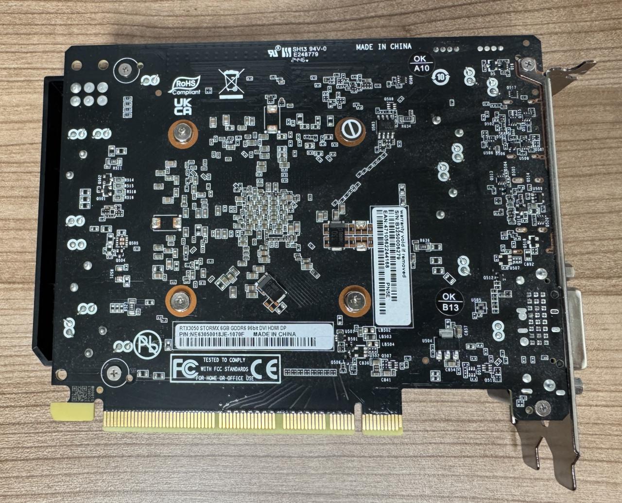 Palit GeForce RTX 3050 StormX 6GB | Compact formaat | Volledig getest