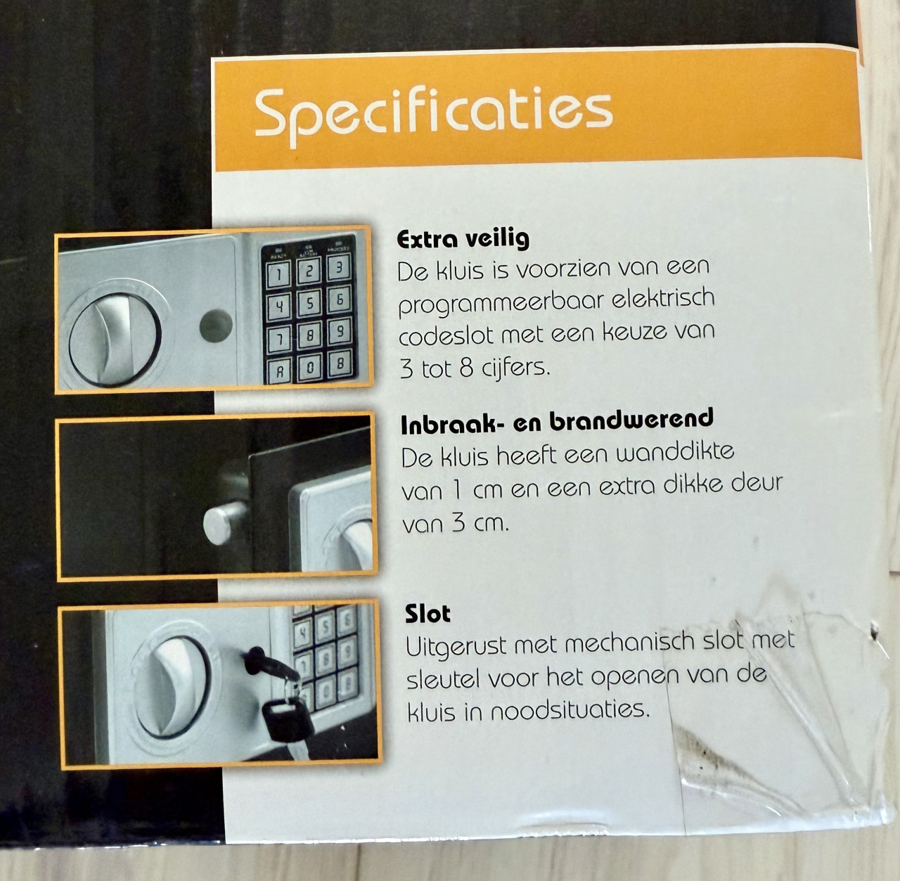 Elektronische kluisje