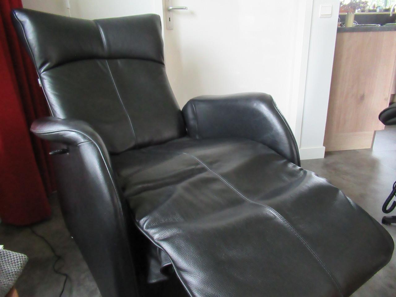 Te   koop  relax  lederen  stoel