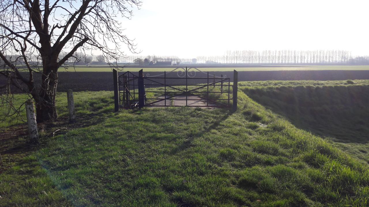 Zeeuws boerenhof hek en loophek