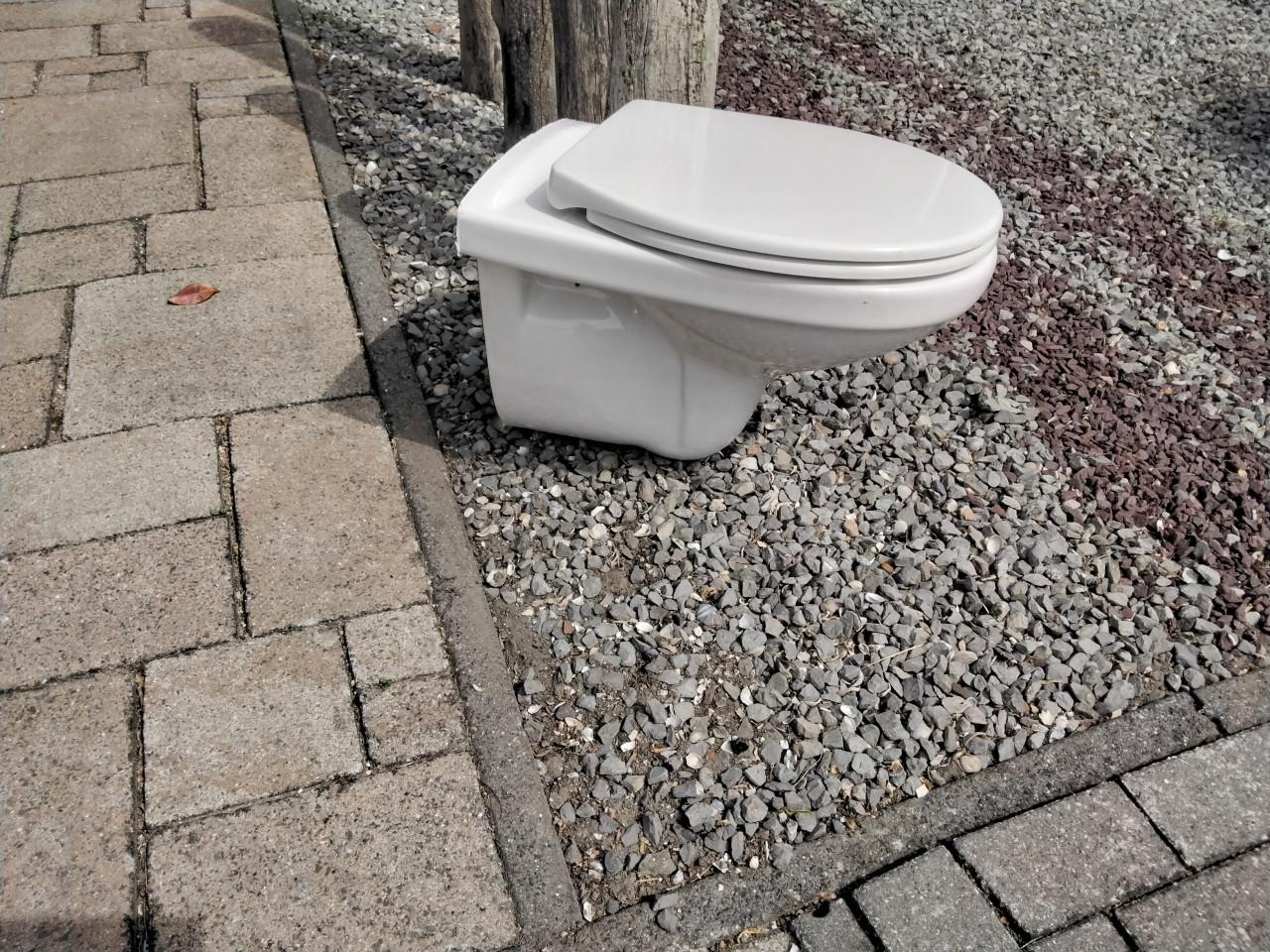 Toiletpot  hangend