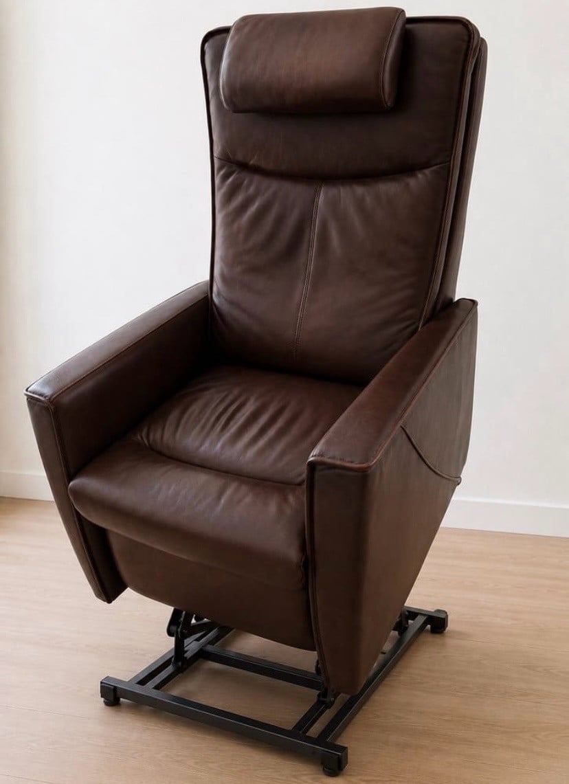 Prominent sta op/relax fauteuil met hartbalans functie