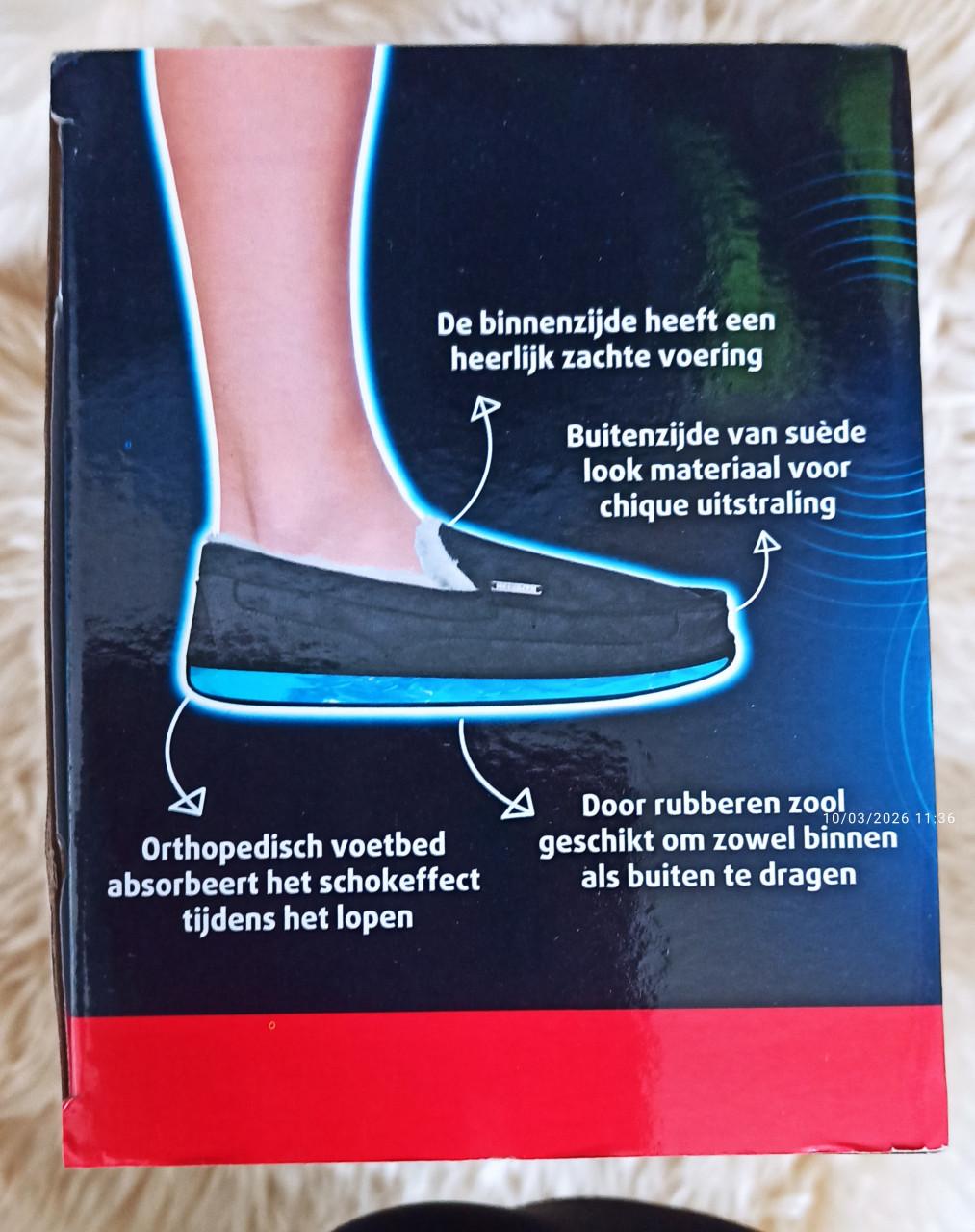 Nieuwe Lucovitaal Orthopedische Pantoffels maat 41/42