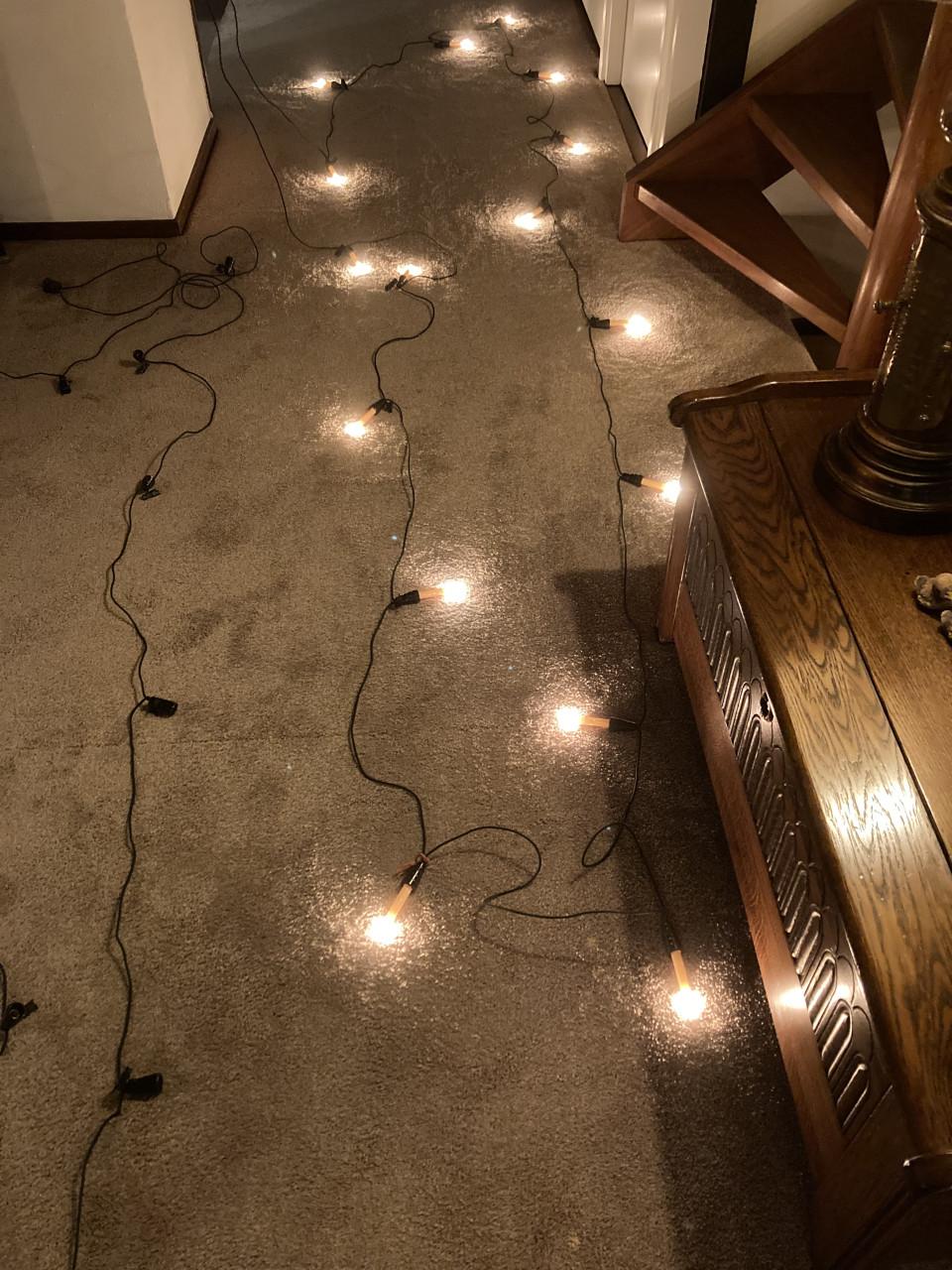 Antieke Kerstverlichting Philips 14 V