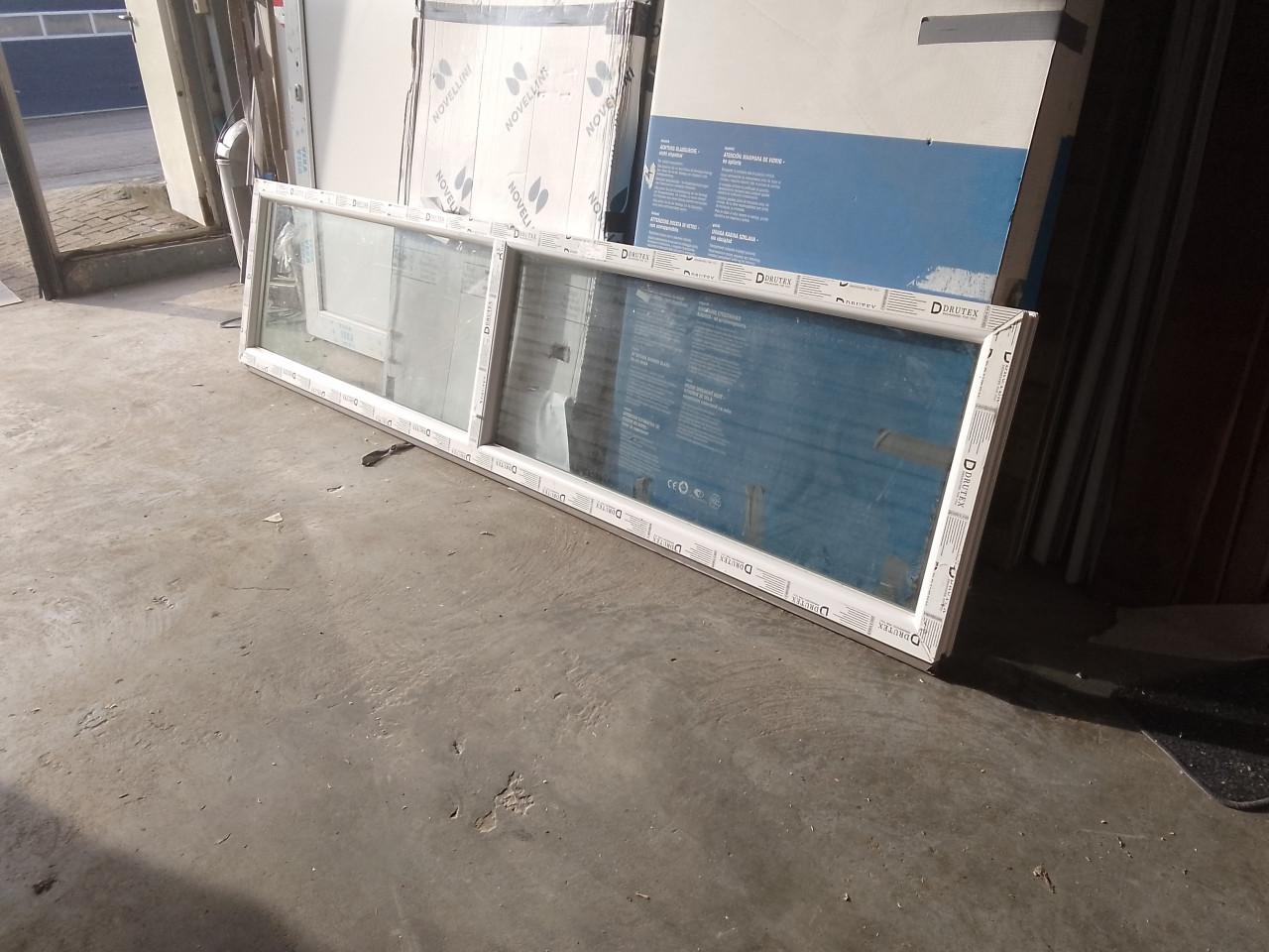 Kunststof kozijn met dubbel glas