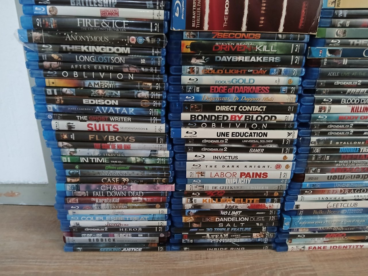 Blu ray partij 186 stuks
