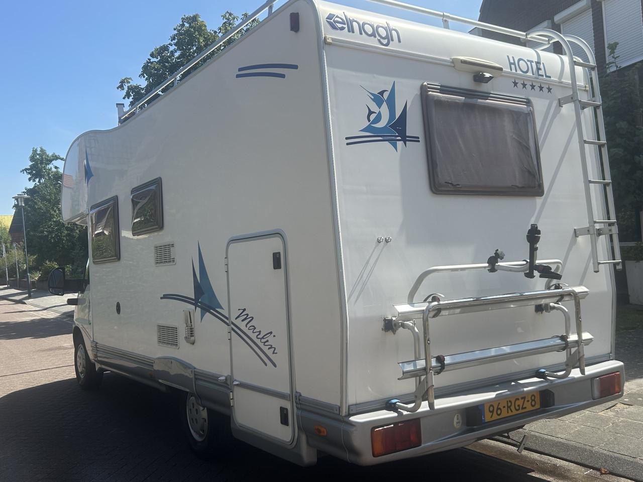 Camper fiat ducato elnagh 4 persoons met airco