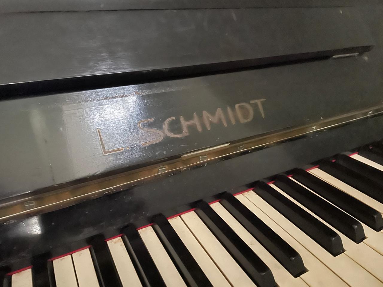 Schmidt staande piano - authentiek