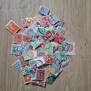 160 Postzegels Nederland Gestempeld T.E.A.B.