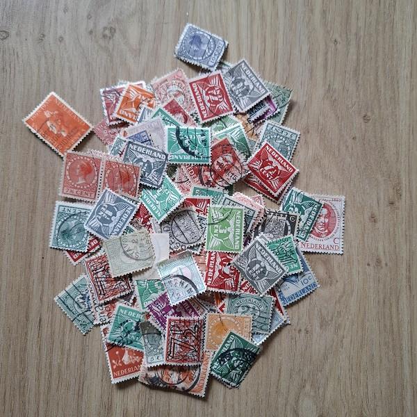 160 Postzegels Nederland Gestempeld T.E.A.B.