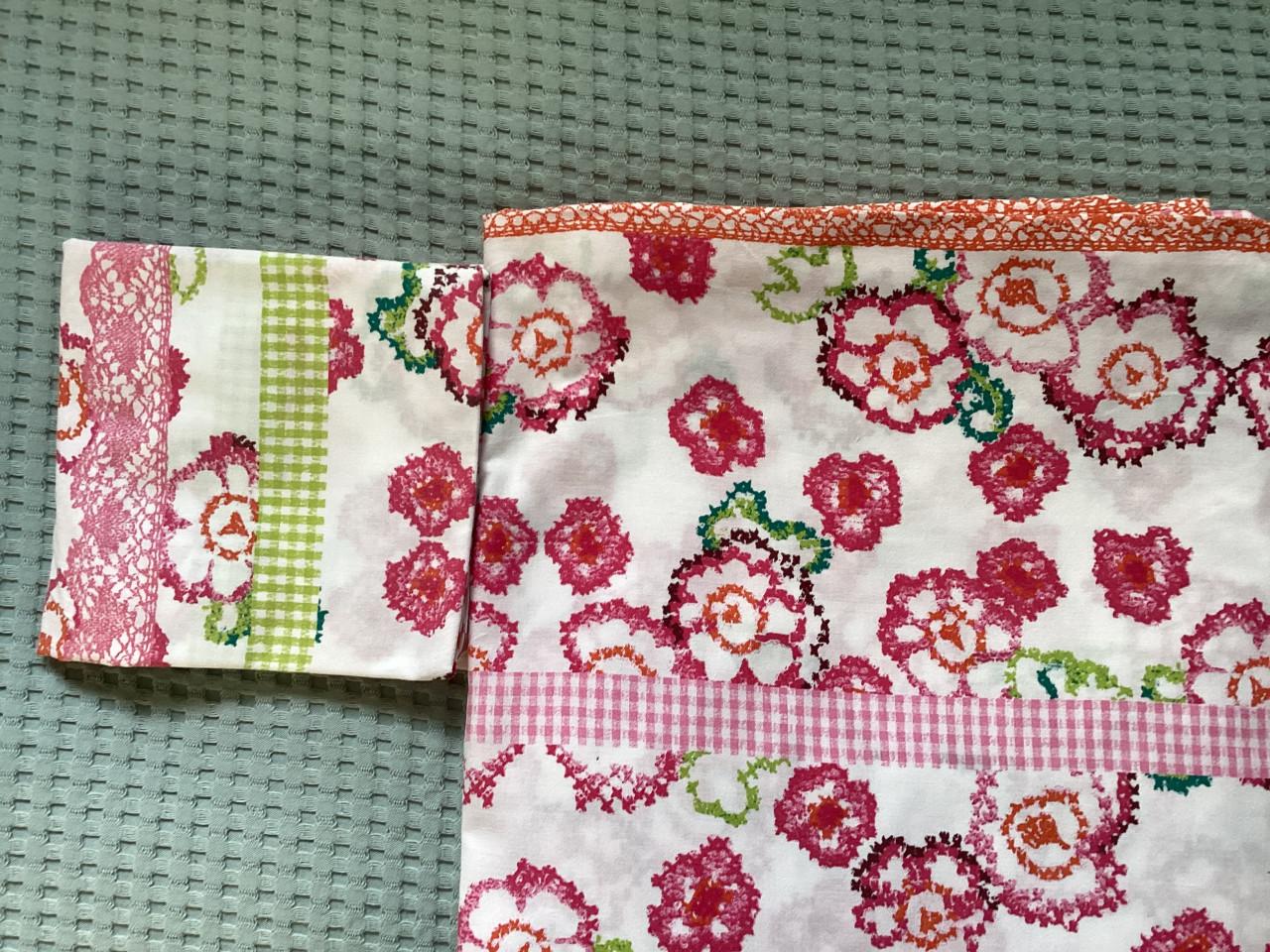 Vrolijk 1 persoons dekbedovertrek katoen