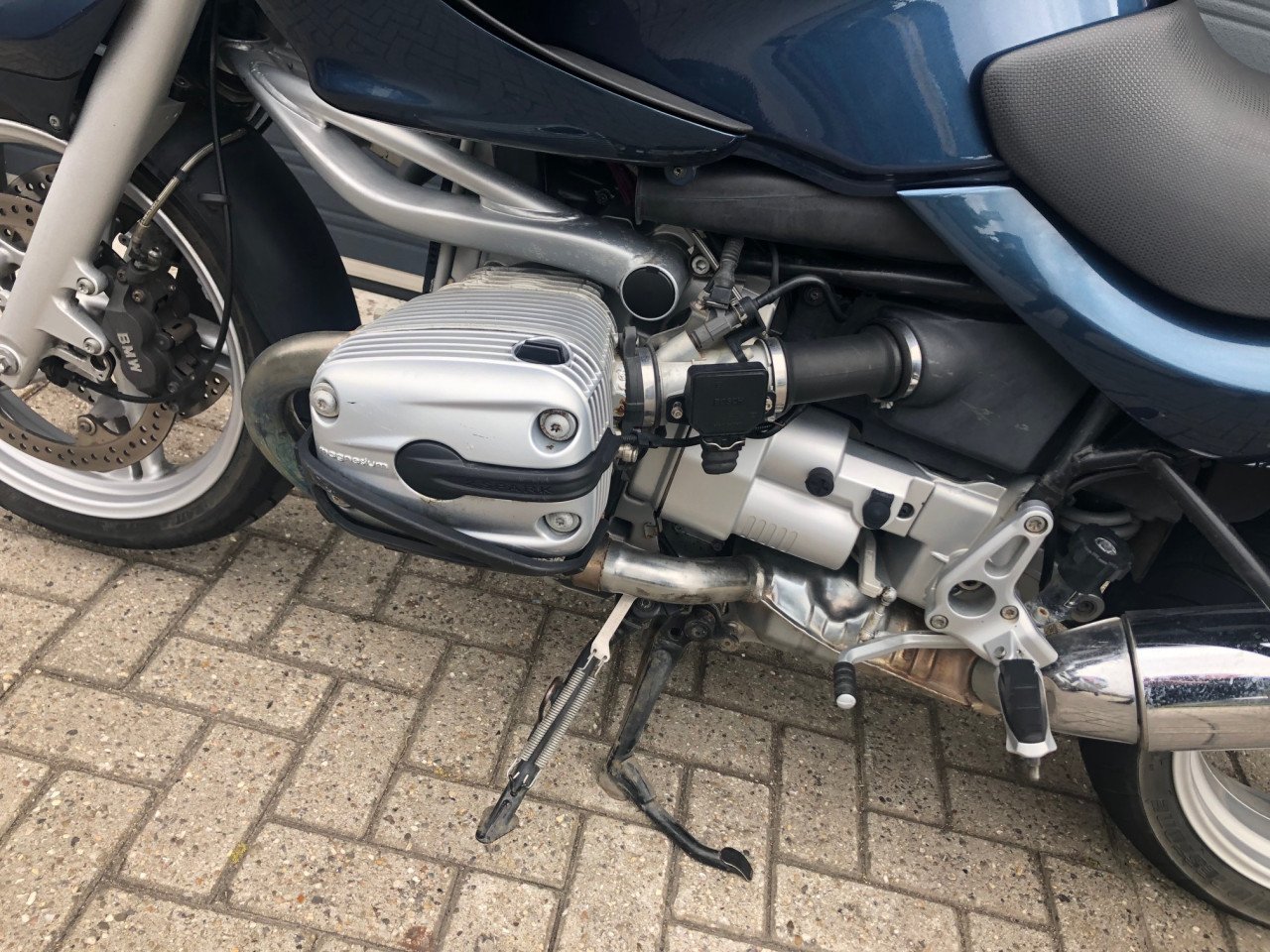 ***VERKOCHT*** BMW R1150R Twinspark uit 2006 met 29dkm, 3 koffers €3250,-