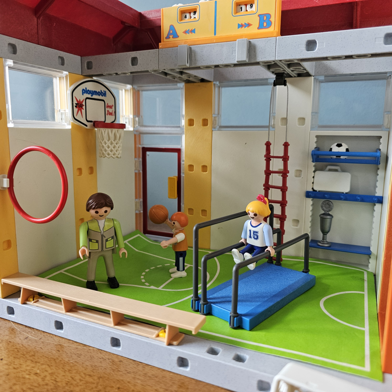 Playmobil school en gymzaal