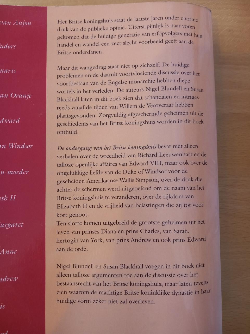 De ondergang van het Britse koningshuis