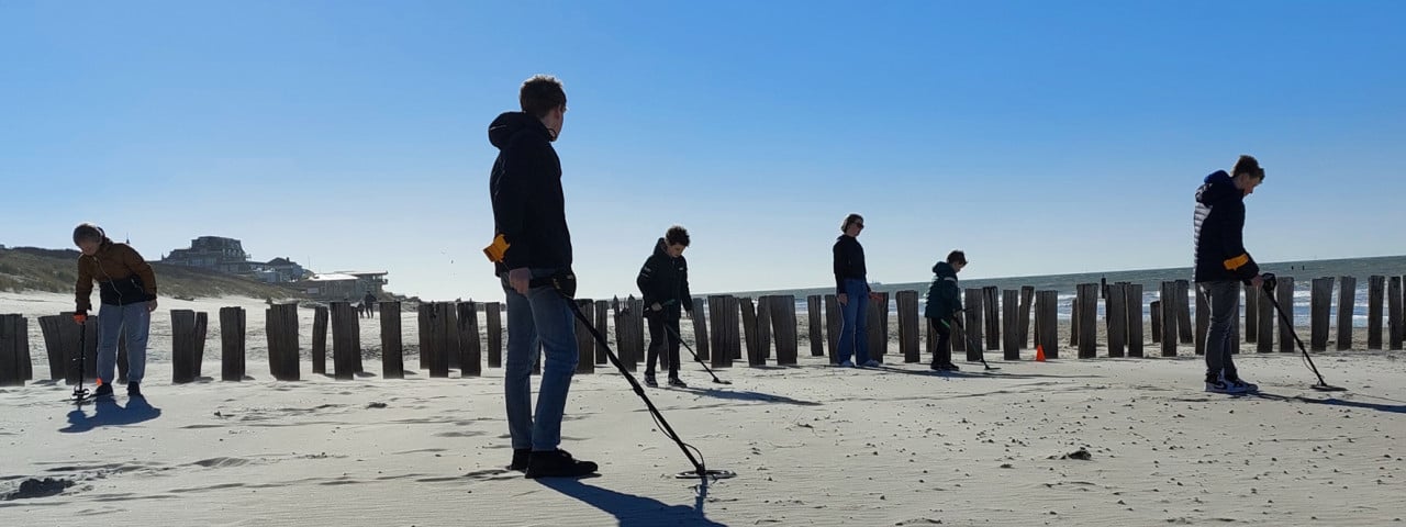 (Ont)spannende strand workshops metaaldetectie