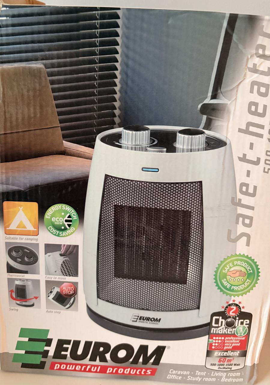 Eurom Heater 1500 voor bv camping