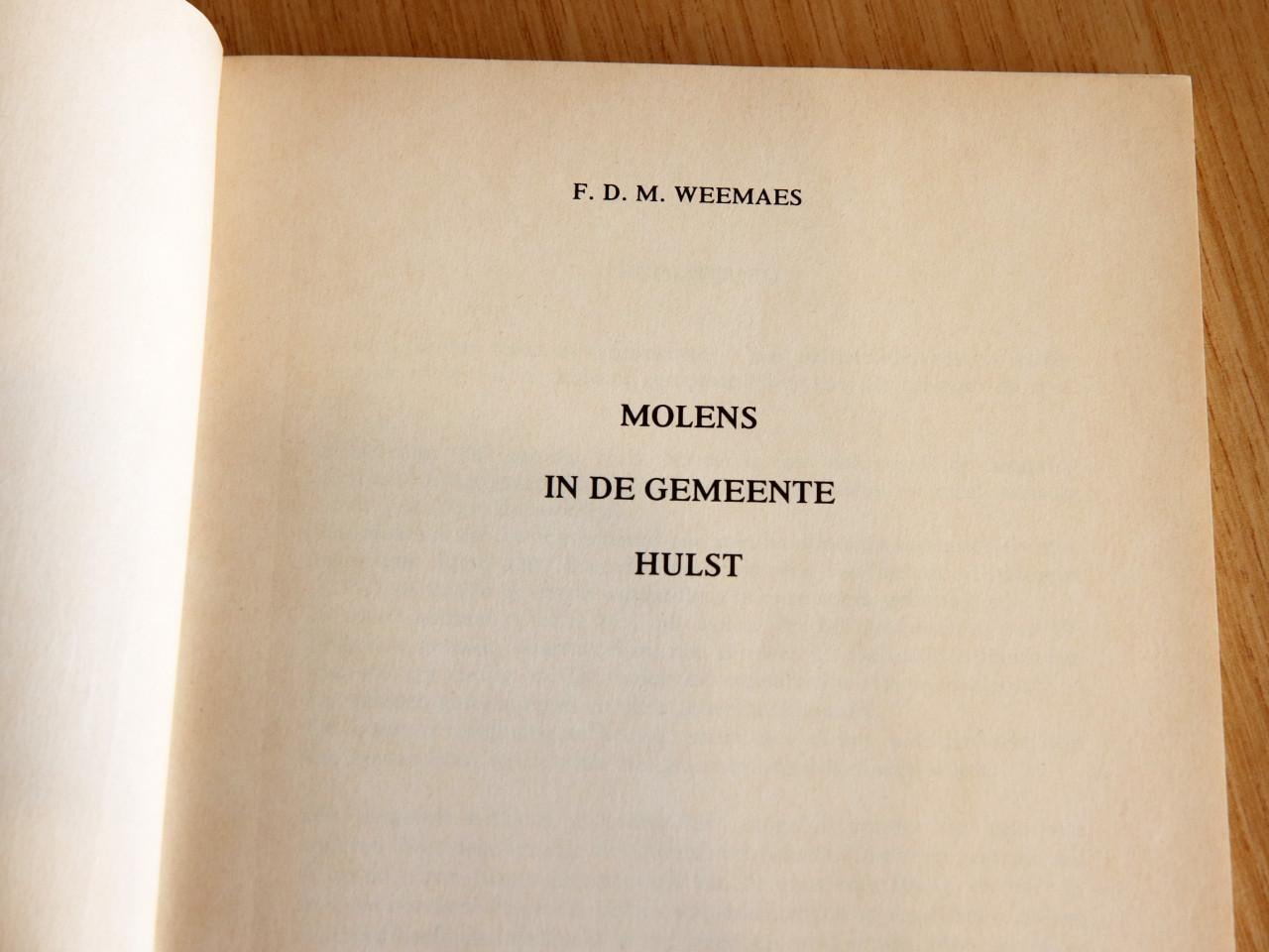 Molens in de gemeente Hulst 1180-1980