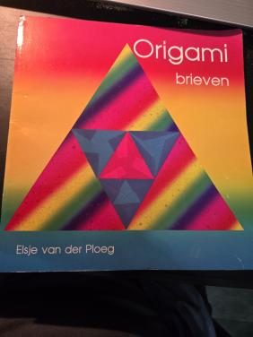 Boek "Origami Brieven" geschreven door Elsje van der Ploeg. 1990