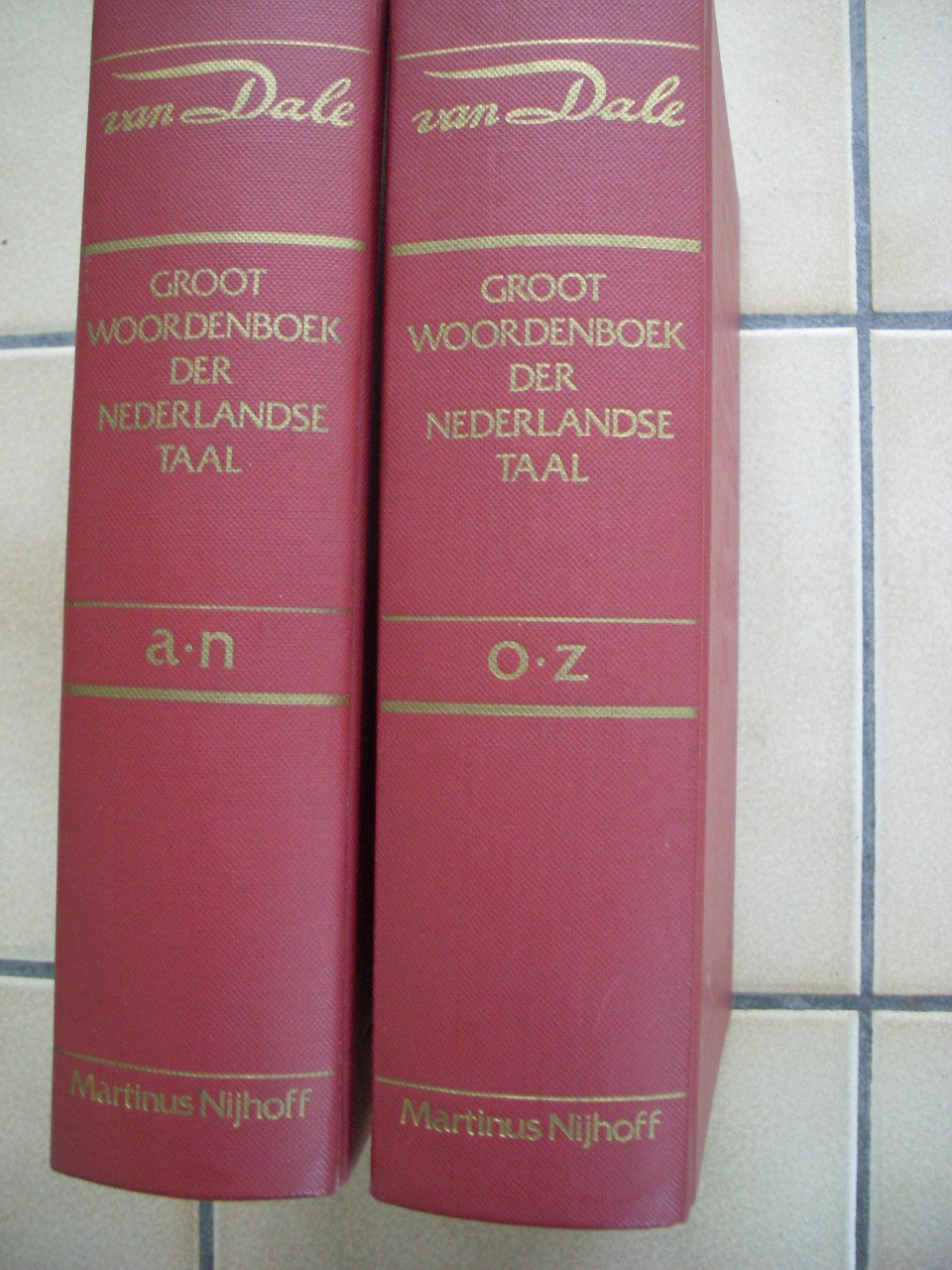 Groot woordenboek der nederlandse taal 1976 van Dale