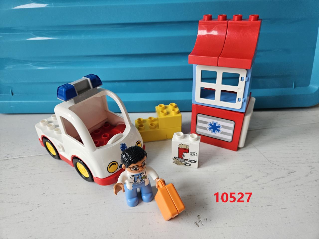 Duplo transporter, politie, brandweer en andere sets