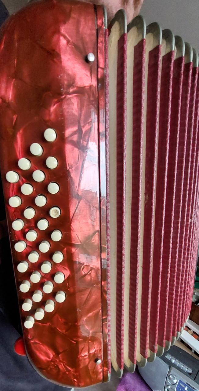 Vintage Silvestrini Mondolfo Accordion (Italy)