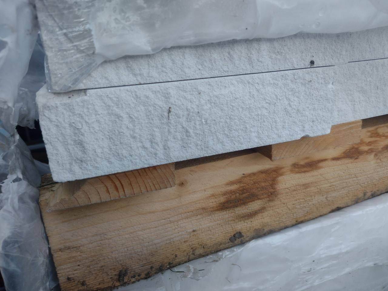 ±900 KZS breukstenen WF geïmpregneerd wit