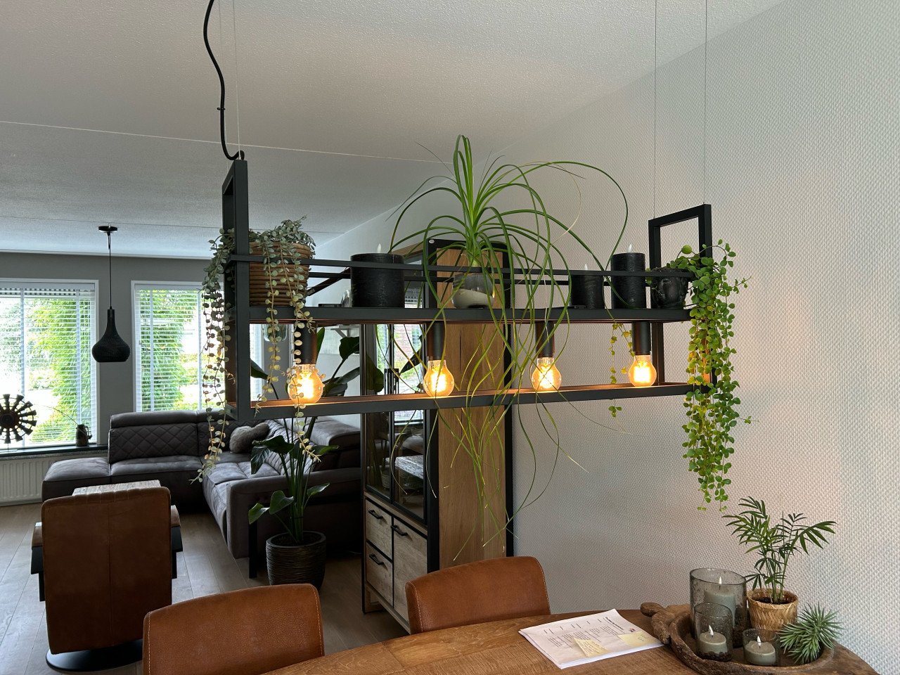 Industriële hanglamp