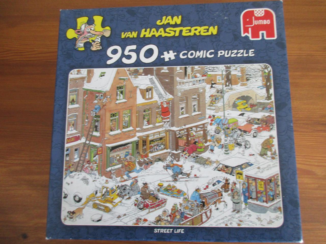 4 puzzels Jan van Haasteren 950 stukjes