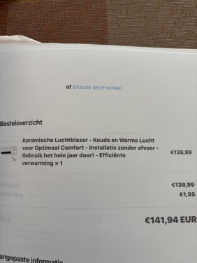 Airco zonder afvoer bv voor slaapkamer