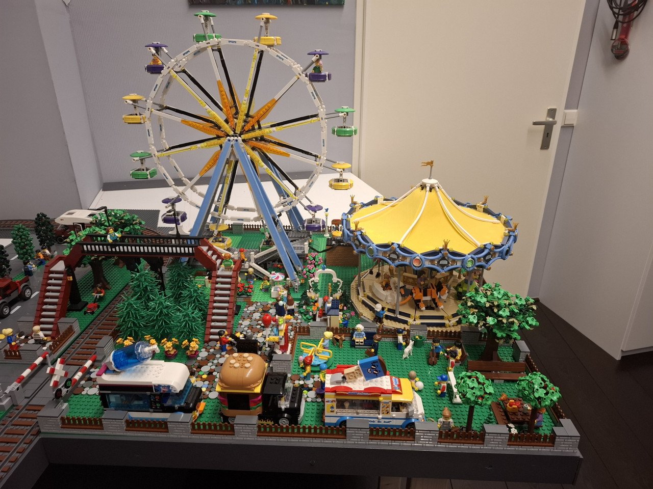 Lego creator kermis 10247 + 10257 en toebehoren
