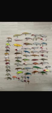 62 stuks kunstaas (hardbaits) - Ideaal voor roofvissen