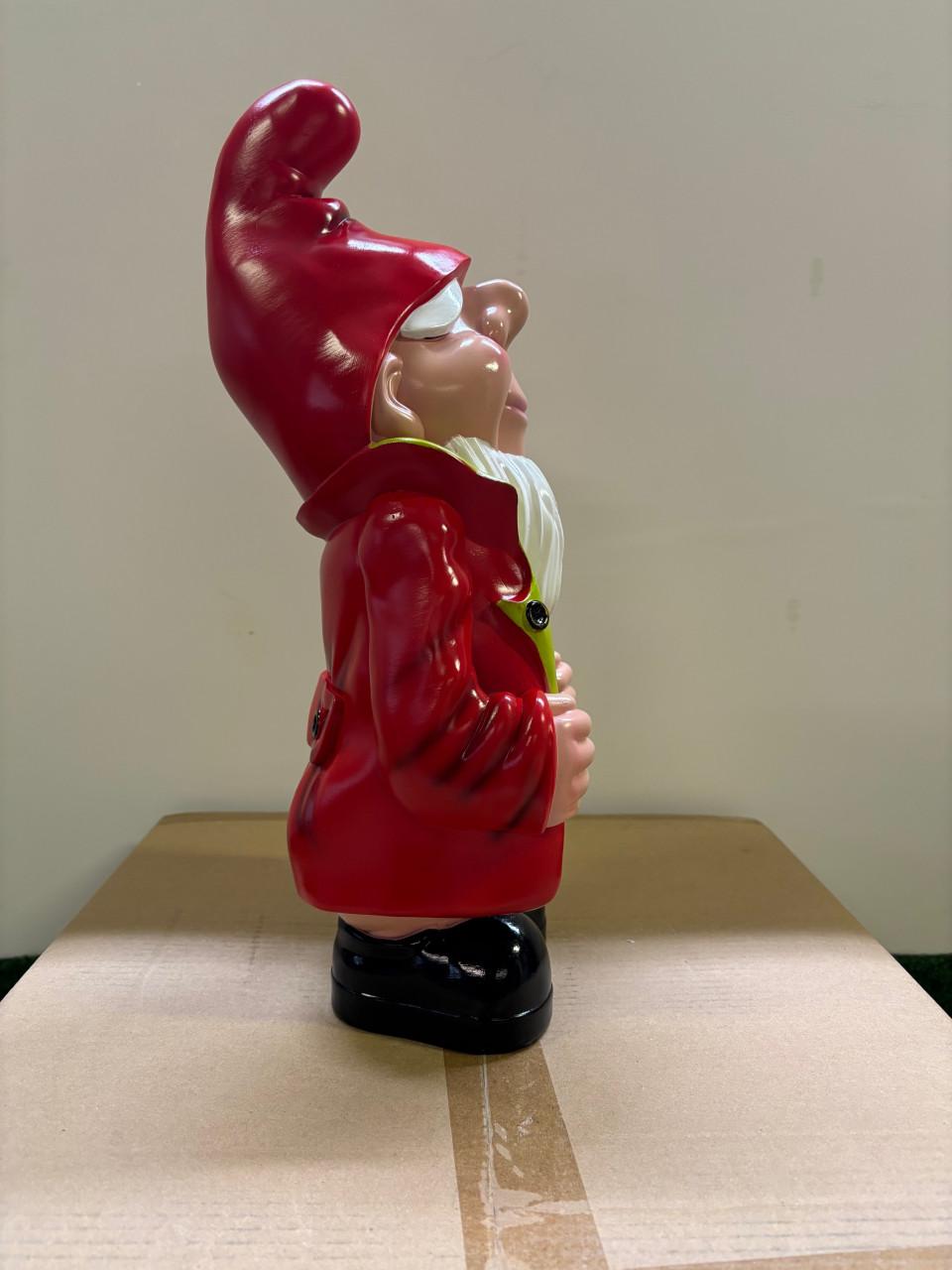 Kabouter Jopie naakt - man - tuindecoratie - 44 cm